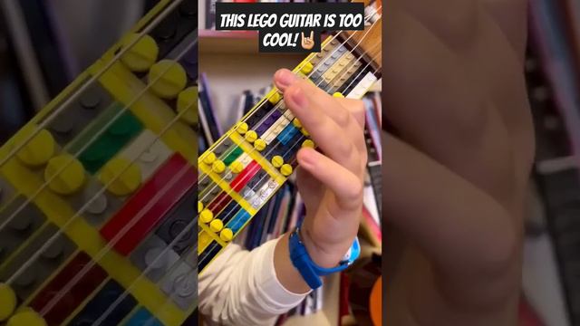 This Lego Guitar is TOO COOL!🤘🏻 смотреть онлайн