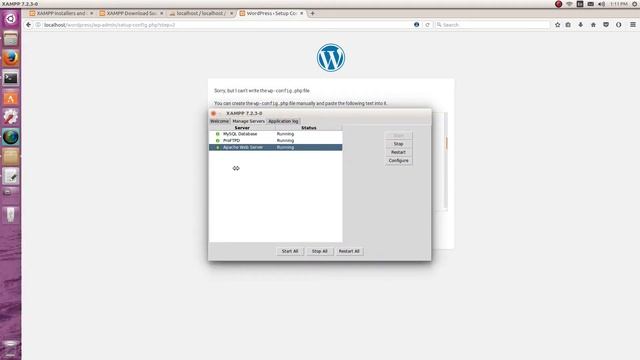 Create database in phpmyadmin to connect Wordpress Part 9 смотреть онлайн