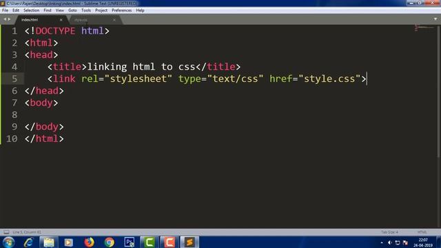How to Link CSS to HTML смотреть онлайн