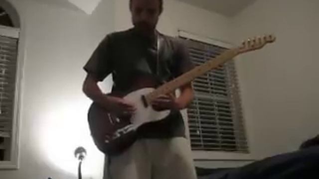 Radiohead - Paranoid Android Cover (complete song on one electric guitar) смотреть онлайн
