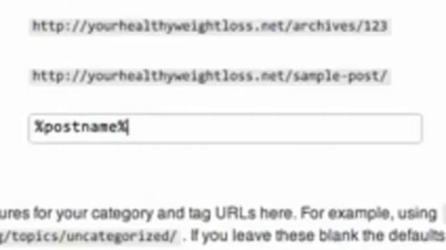 WordPress Permalink Settings - WordPress 4 смотреть онлайн