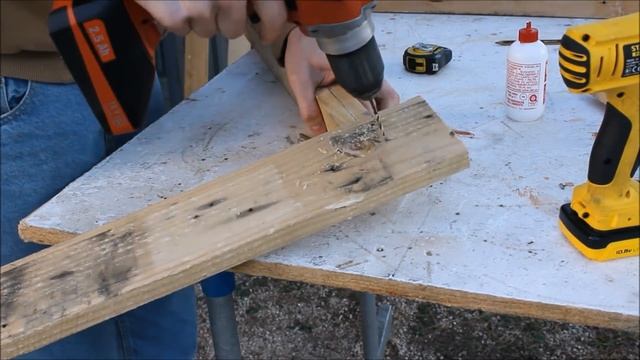 Cavalletti Con Vecchi Pallet Fai Da Te (homemade Sawhorse With Pallets)