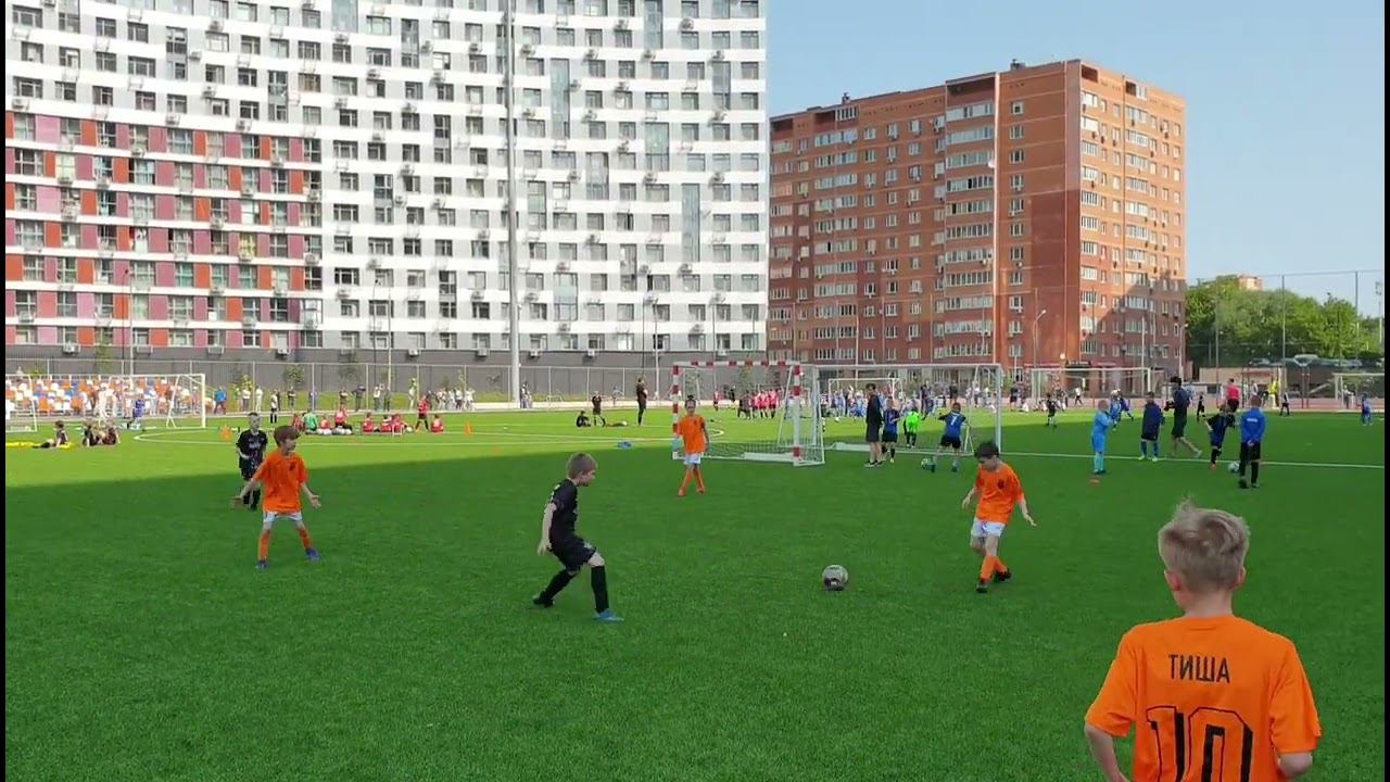 Ринус U9 - Олимп Домодедово U9. 1-й тур группы. Турнир 