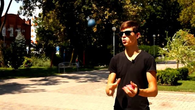 Жонглируем с нуля #3 урок (3 мячика) смотреть онлайн