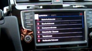 НОВЫЙ ГОЛЬФ 7 ГОВОРИТ ПО РУССКИ !!!