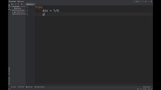 #34 Exception Handling in Python - Python Tutorial for Beginners смотреть онлайн