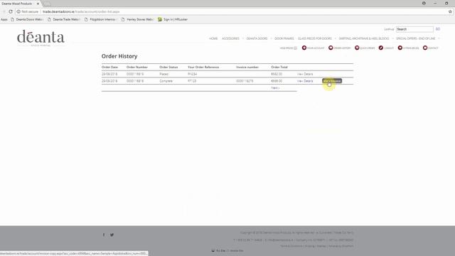 Chapter 5 Deanta Ireland How to View Order History and Invoices смотреть онлайн