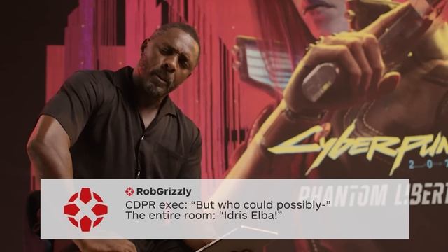 Idris Elba Reacts to Cyberpunk 2077: Phantom Liberty Comments смотреть онлайн