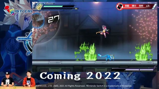 Azure Striker GUNVOLT 3 - Boss Battle | Batalla contra jefe смотреть онлайн