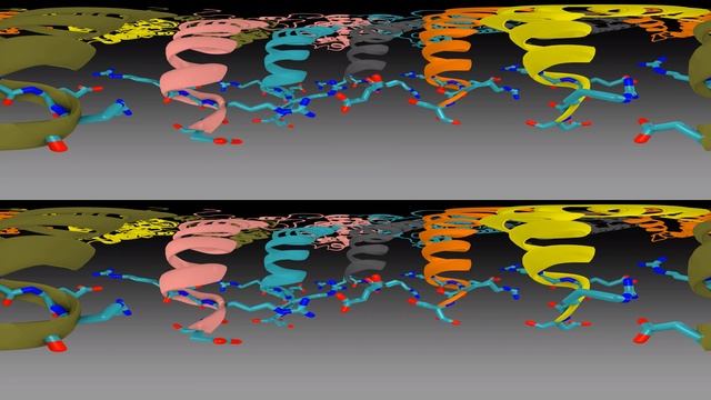 Example VMD VR movie: Inside the RSV hexamer смотреть онлайн