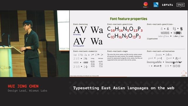 Typesetting East Asian languages on the web, Hui Jing Chen [CSS-Minsk-JS 2018] смотреть онлайн