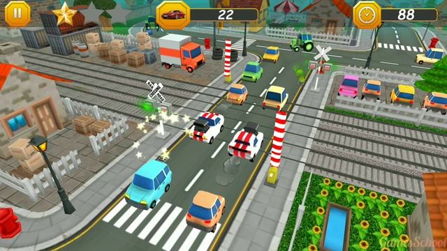 Train Line Crossing Game | Railroad Crossing | Android Gameplay #905 смотреть онлайн