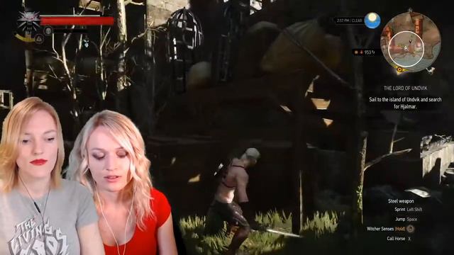 Looking For Undvik & Meeting Folan | Sisters Stream The Witcher 3 | Ep 12 смотреть онлайн