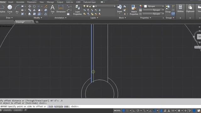 How to Draw Ceiling Fan in AutoCAD #autocad смотреть онлайн