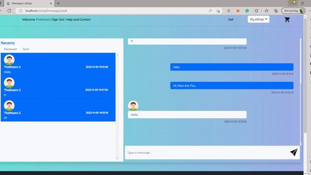 Web project Task 38 | 1st year | Semester 01 | Java Institute | eShop application смотреть онлайн