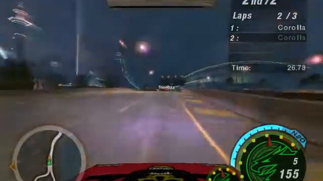 NFS Underground 2 corolla vs corolla epic race смотреть онлайн