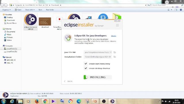How to Download & Install eclipse IDE on Windows (64-bit)[2021-09] Step by step Installation proces смотреть онлайн