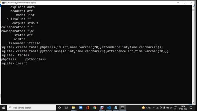 sqlite commands and connect with django смотреть онлайн