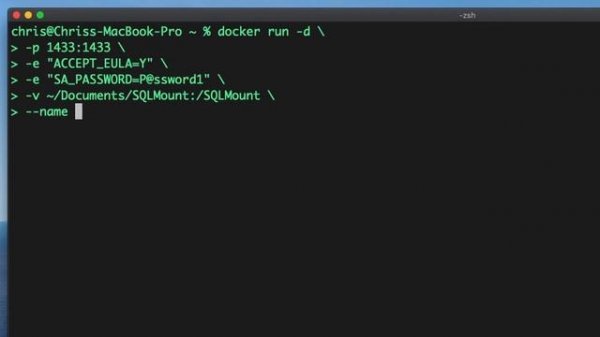 Run SQL Server in a Docker Container - SQL Server Anywhere!