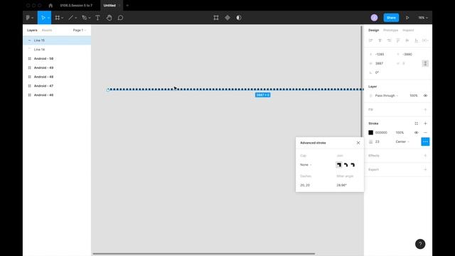 How to Create a Dashed Line in Figma | Figma Tutorial смотреть онлайн
