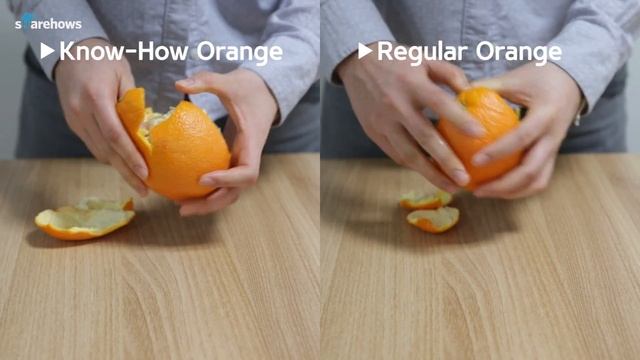 How To Peel an Orange (Without a Knife) смотреть онлайн
