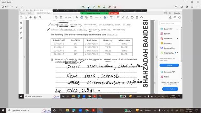 AS | Database | ER Diagram | SQL Select and Create | 9618 смотреть онлайн