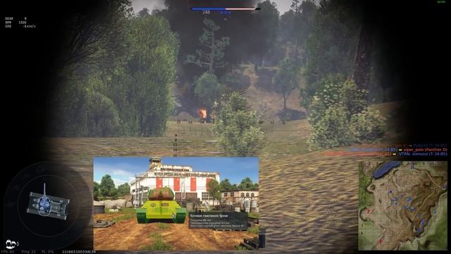 Обзор Т-34-85: СИЛЬНО ПОНЕРФИЛИ?! Новый БР! | War Thunder смотреть онлайн