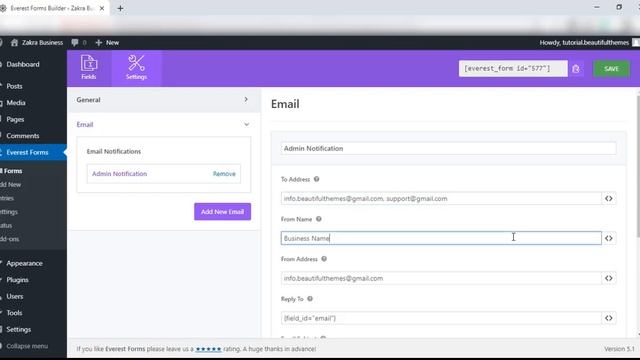 Email Settings for Everest Forms смотреть онлайн