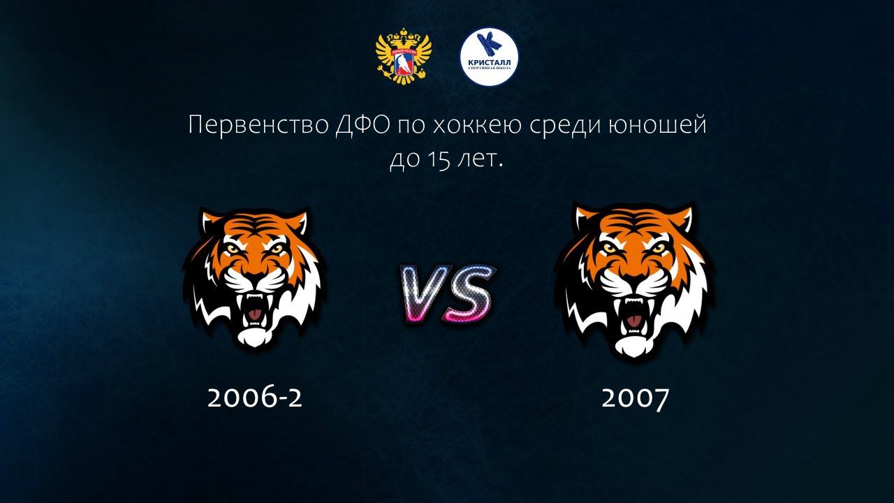 Хоккей, ДФО. "Амур 2006 - 2" - "Амур 2007" смотреть онлайн