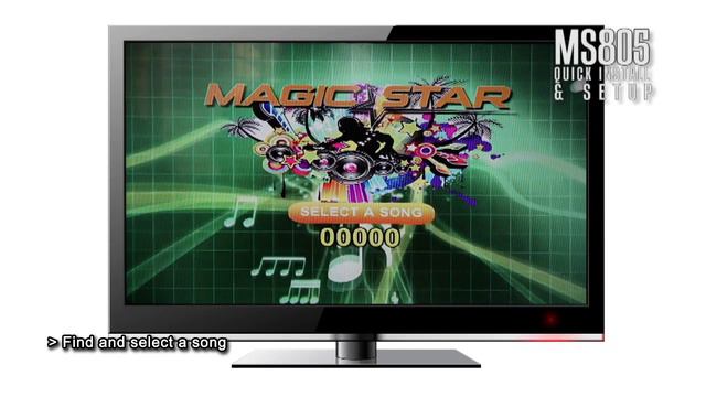 Magic Star MS805 Karaoke Instructional Video смотреть онлайн