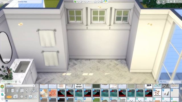 CHATEAU FRISE 7 BEDROOM HAMPTONS STYLE Part 2 || Sims 4 || CC SPEED BUILD + CC List смотреть онлайн