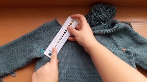 Худи спицами . Детский Худи