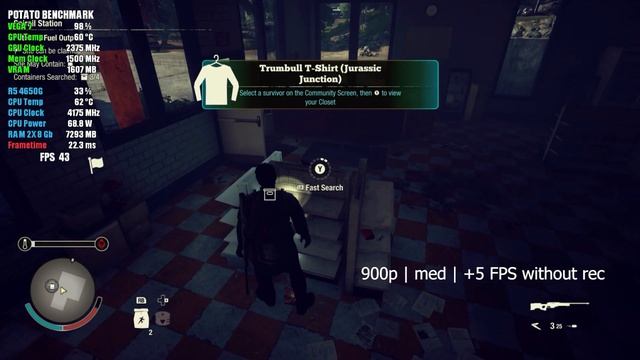 State of Decay 2 | VEGA 7 OC RYZEN 5 4650G\4600G 16Gb Ram смотреть онлайн