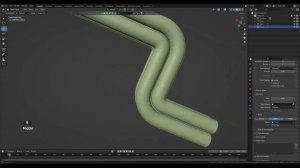 Создание труб при помощи кривых  в Blender 3D