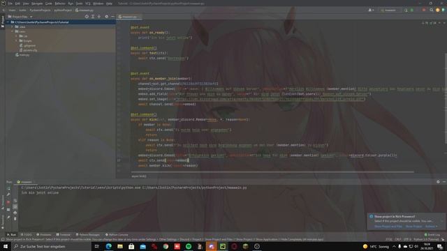 Kick/Ban Commands für DEINEN Discord BOT | Folge#3 | Discord Bot Programmierung (Python/discord.py) смотреть онлайн
