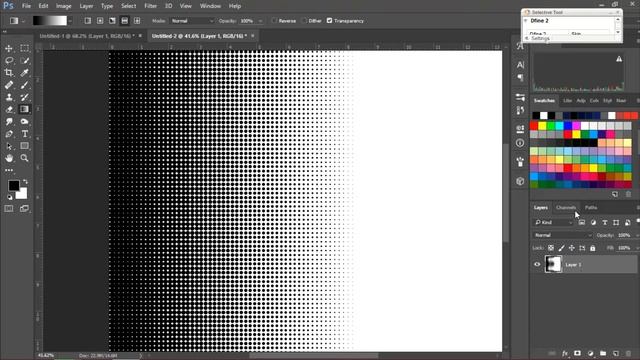 Cara Cepat Buat transisi Color Halftone Di Photoshop смотреть онлайн