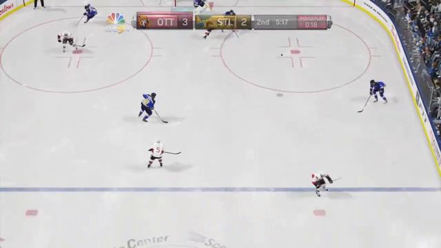 PS4 NHL 15 Ottawa Senators VS St. Louis Blues смотреть онлайн