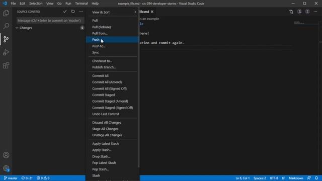 Using Git with Visual Studio Code смотреть онлайн