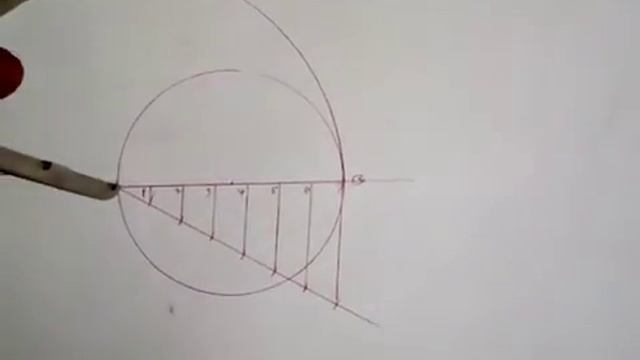To Construct Any Regular Polygon Given the Diameter of a Circle - Method 2 смотреть онлайн