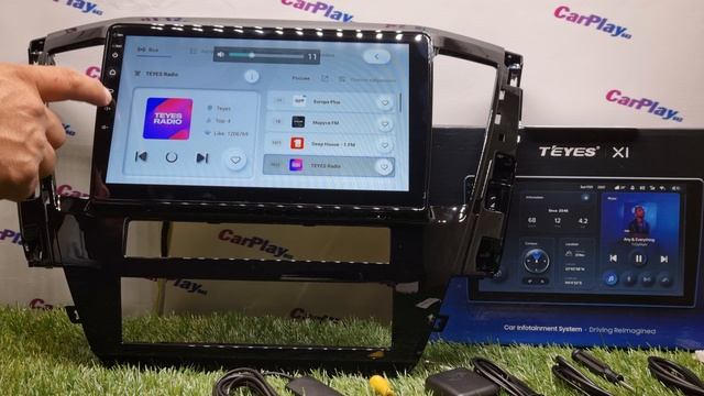 Mitsubishi Pajero Sport 2019+, авто магнитола Teyes X1 смотреть онлайн