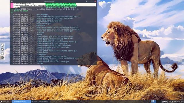 ArcoLinux : 553 how to be a rolling release and upgrade to 18.9 another example смотреть онлайн