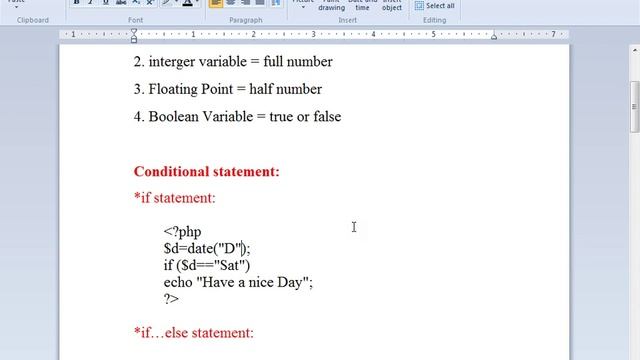 PHP Basic Part-02 смотреть онлайн