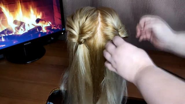 Это ЛЕГКО! Быстрая прическа в школу или в сад •ВИДЕО 38• смотреть онлайн