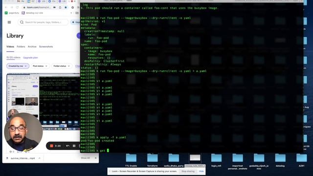 CKAD Lab 26 Kubernetes Exam Practice with namespace, volume, configmap and while loop Part 3 of 3 смотреть онлайн