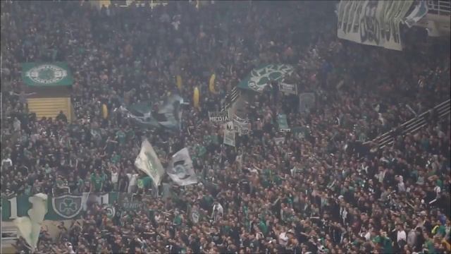 ΠΑΟ vs Ολυμπιακος 40-25 Η Ατμοσφαιρα-Παρανοια Απο Την Gate 13 смотреть онлайн