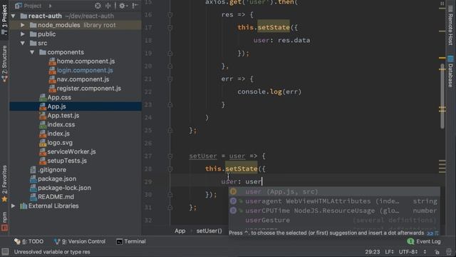 React State Management and Component Props | React Authentication #3 смотреть онлайн