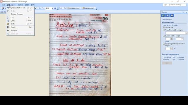 How to Use of Microsoft Office Picture Manager | Use of Picture manager in Hindi смотреть онлайн