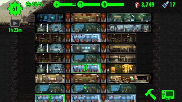 let go 61 dwellers FalloutShelter смотреть онлайн