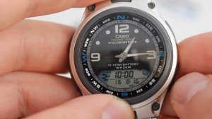 Casio Fishing Gear AW-82D-1A [AW-82D-1AVEF] - Инструкция по настройке | Watch-Forum.RU