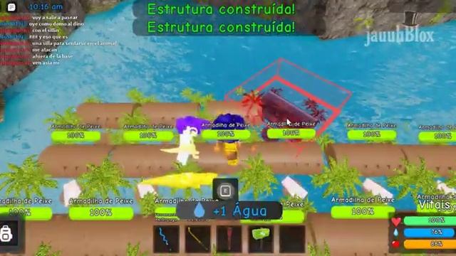 MINHA BASE! The lost land Roblox... смотреть онлайн